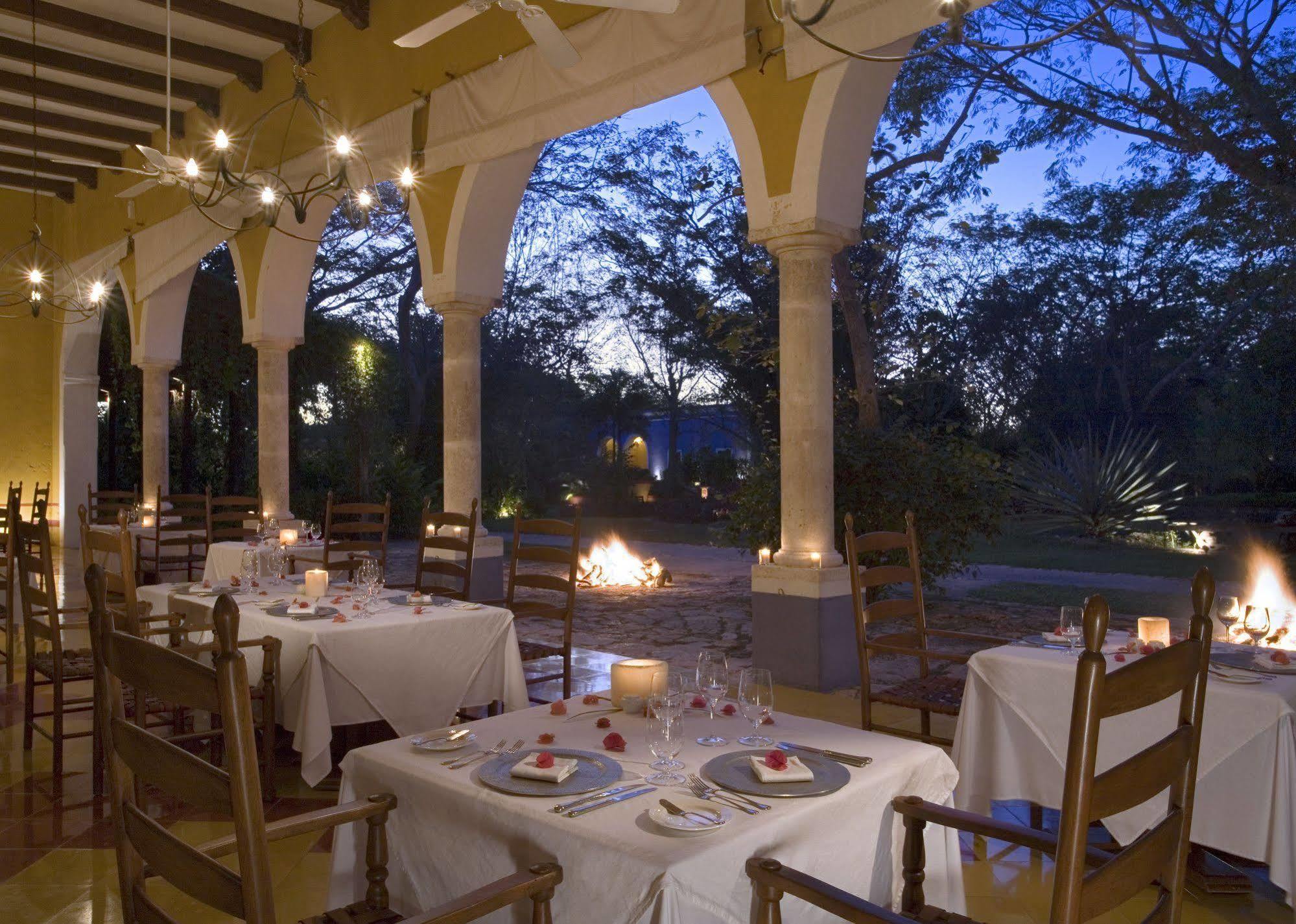 Hacienda San Jose Cholul Tixkokob Restaurante foto